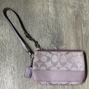 Coach wristlet